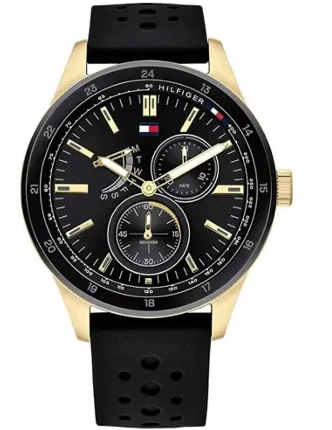Tommy Hilfiger Riley 1791636 Men's Watch with Metal Bracelet and Multifunction Dial