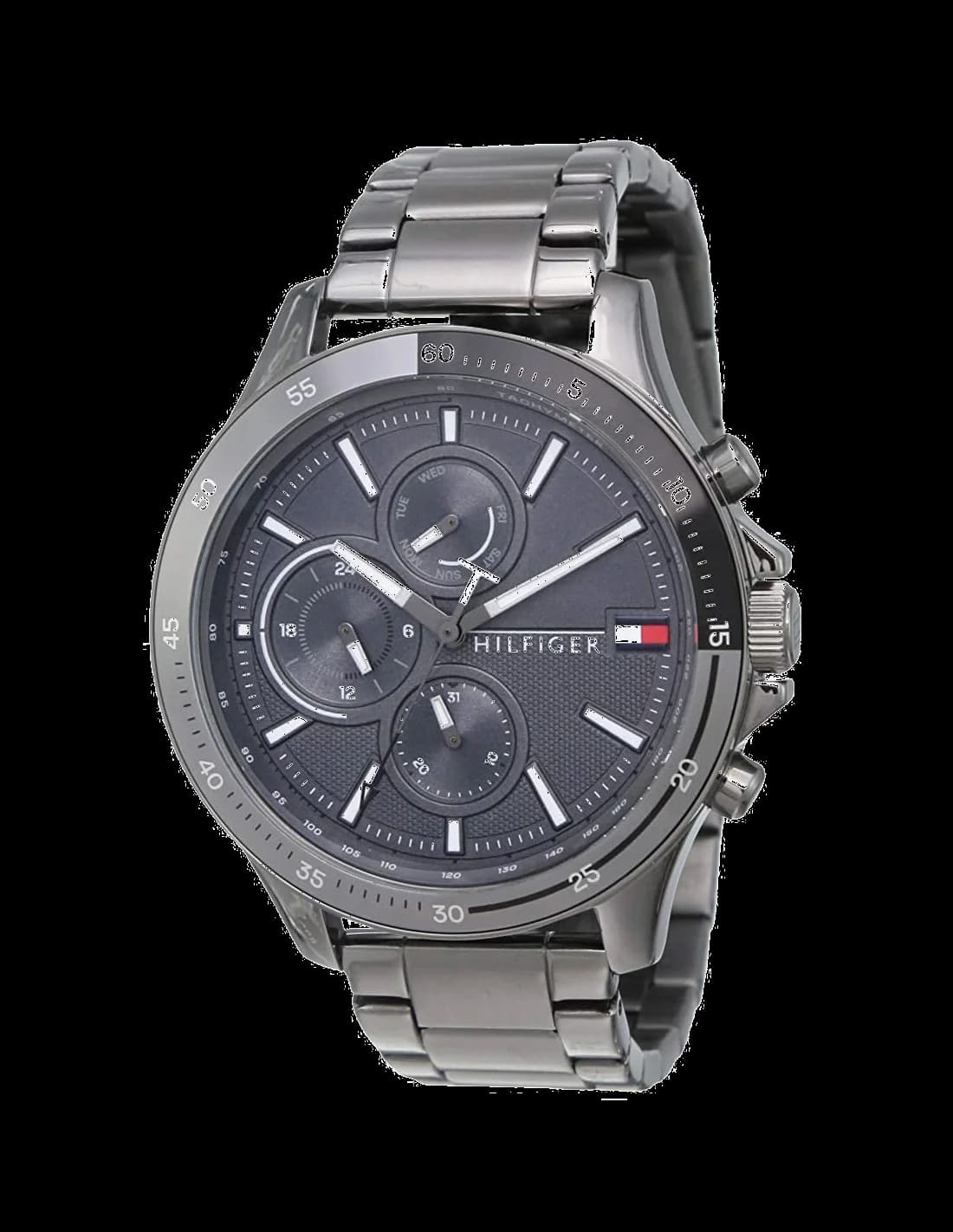 Montre Tommy Hilfiger 1791719 homme cadran gris bracelet acier