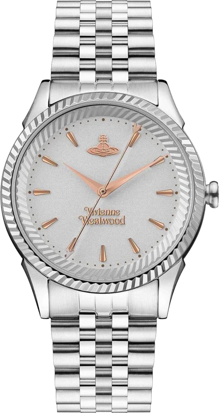 Vivienne Westwood Seymour VV240SLSL, montre femme argent, design épuré et précision quartz