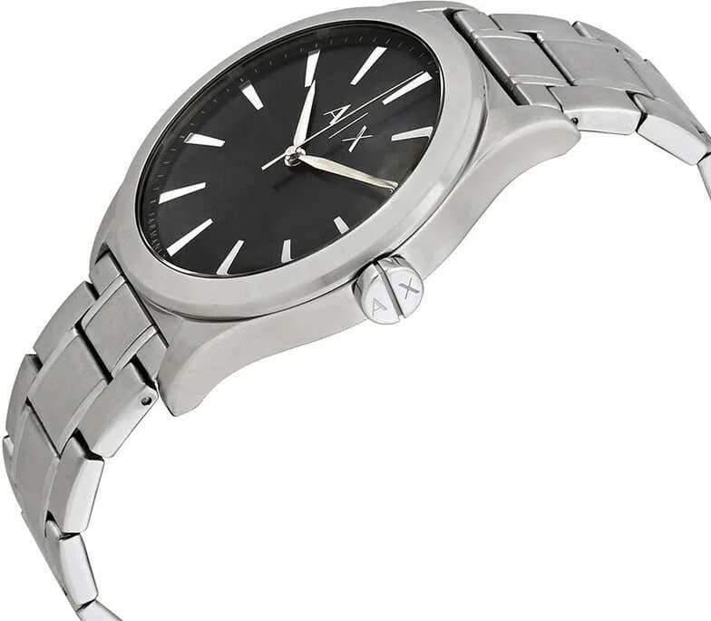 Montre Armani Exchange AX2320 en acier inoxydable brossé et poli vue 2