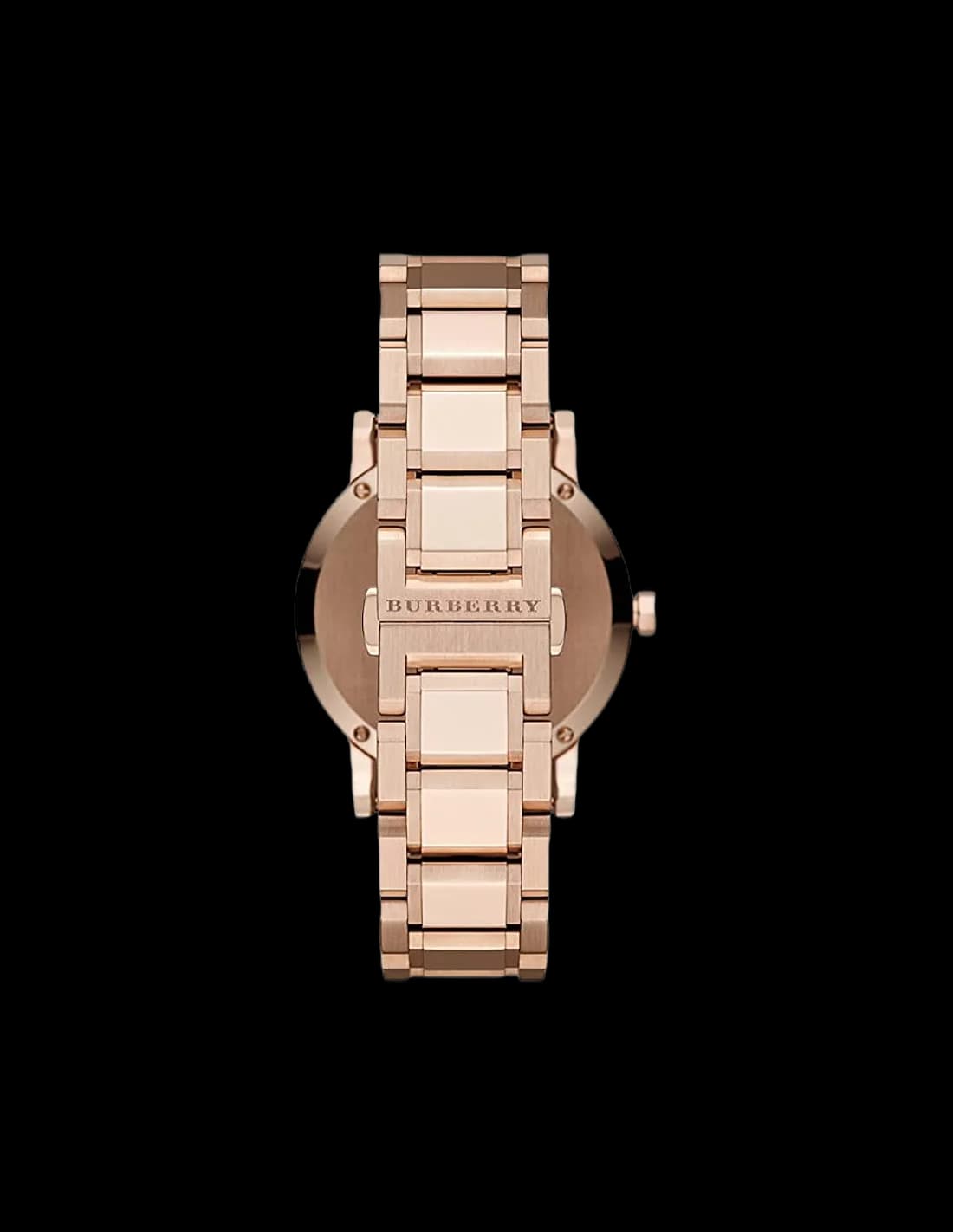 Montre Homme Burberry BU9353 Chronographe Acier Or Rose et Cadran Marron vue 4