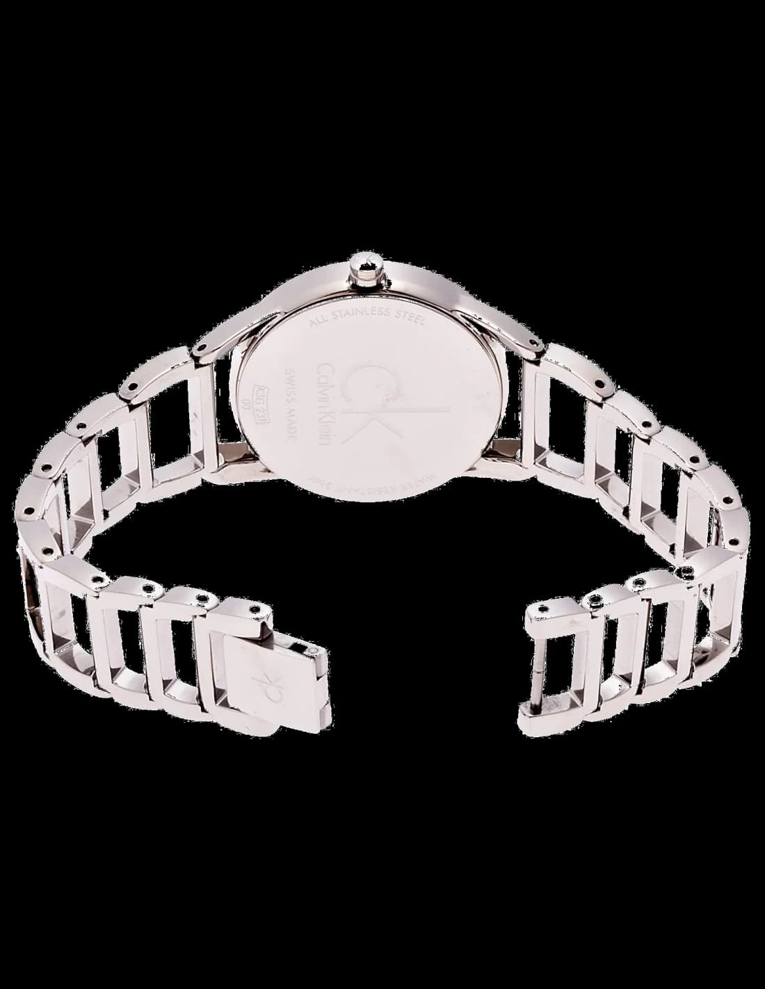 Montre Femme Calvin Klein K3G23121 Acier Noir Swiss Made vue 2