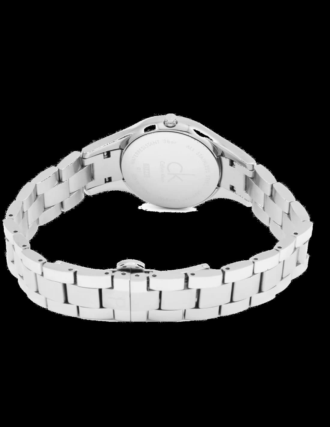 Montre Femme Calvin Klein Simplicity K4323185 Acier Argenté Swiss Made vue 2