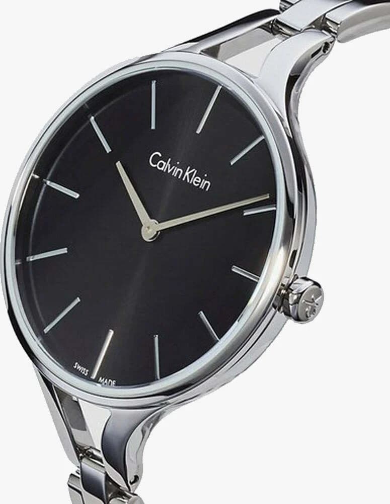 Montre Femme Calvin Klein Graphic K7E23141 en acier cadran noir vue 3