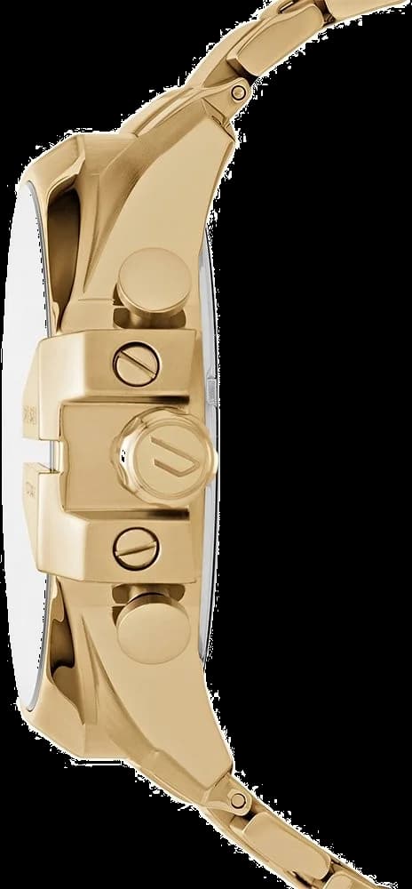 Diesel Mega Chief DZ4360 Gold-Tone Stainless Steel Men's Watch vue 3