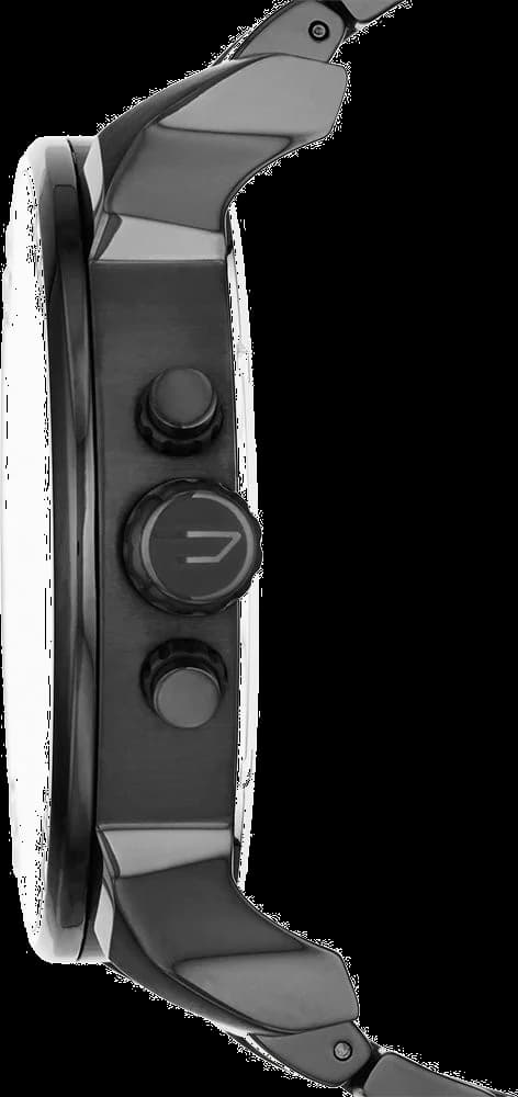 Diesel DZ7312 Mr Daddy 2.0 Black Steel Rose Gold Accents Contemporary Elegance Men's Watch vue 2