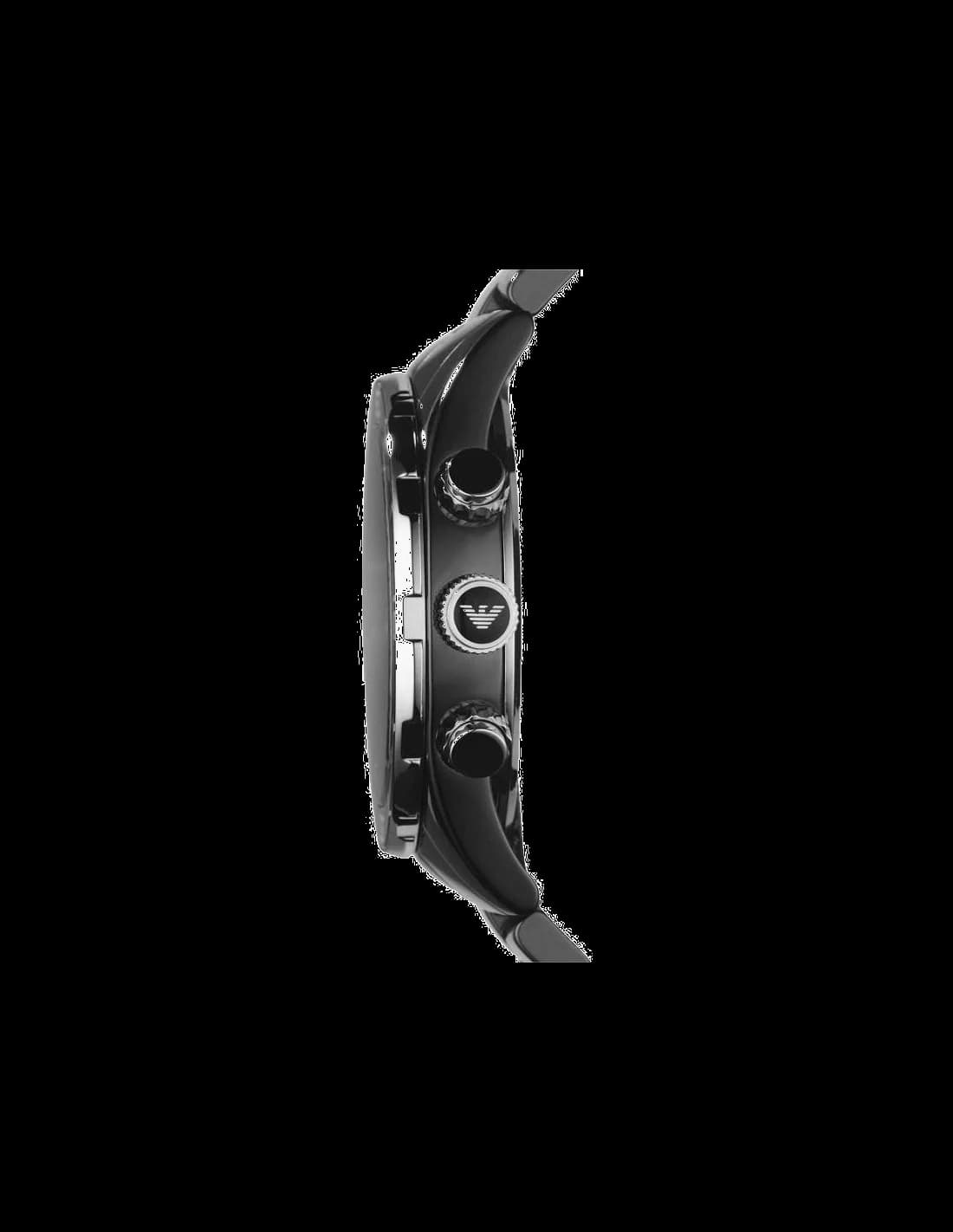 Montre Emporio Armani AR1421 Chronographe en Céramique Noire vue 2