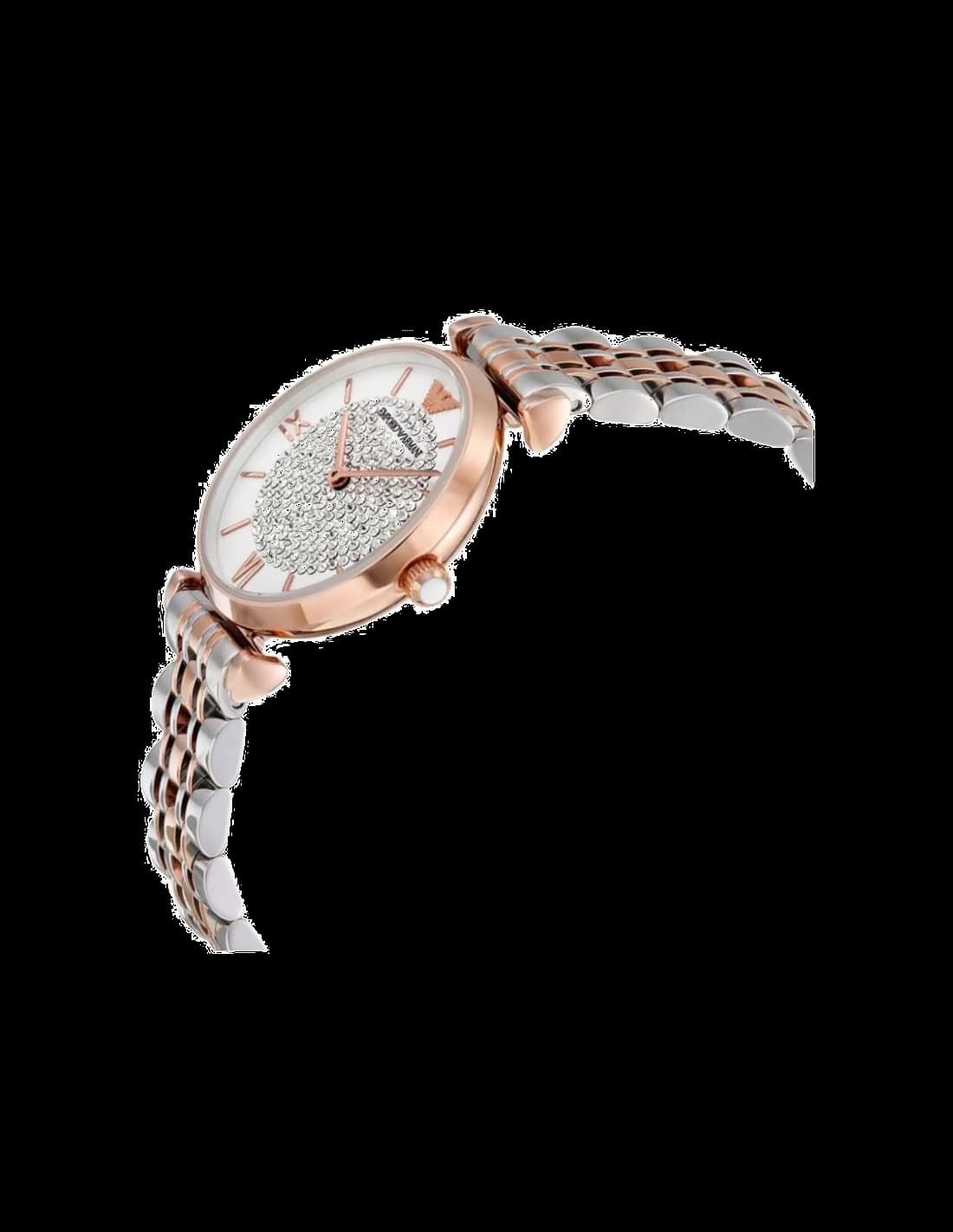 Montre Emporio Armani AR1926 Bracelet Acier Bi-colore vue 2
