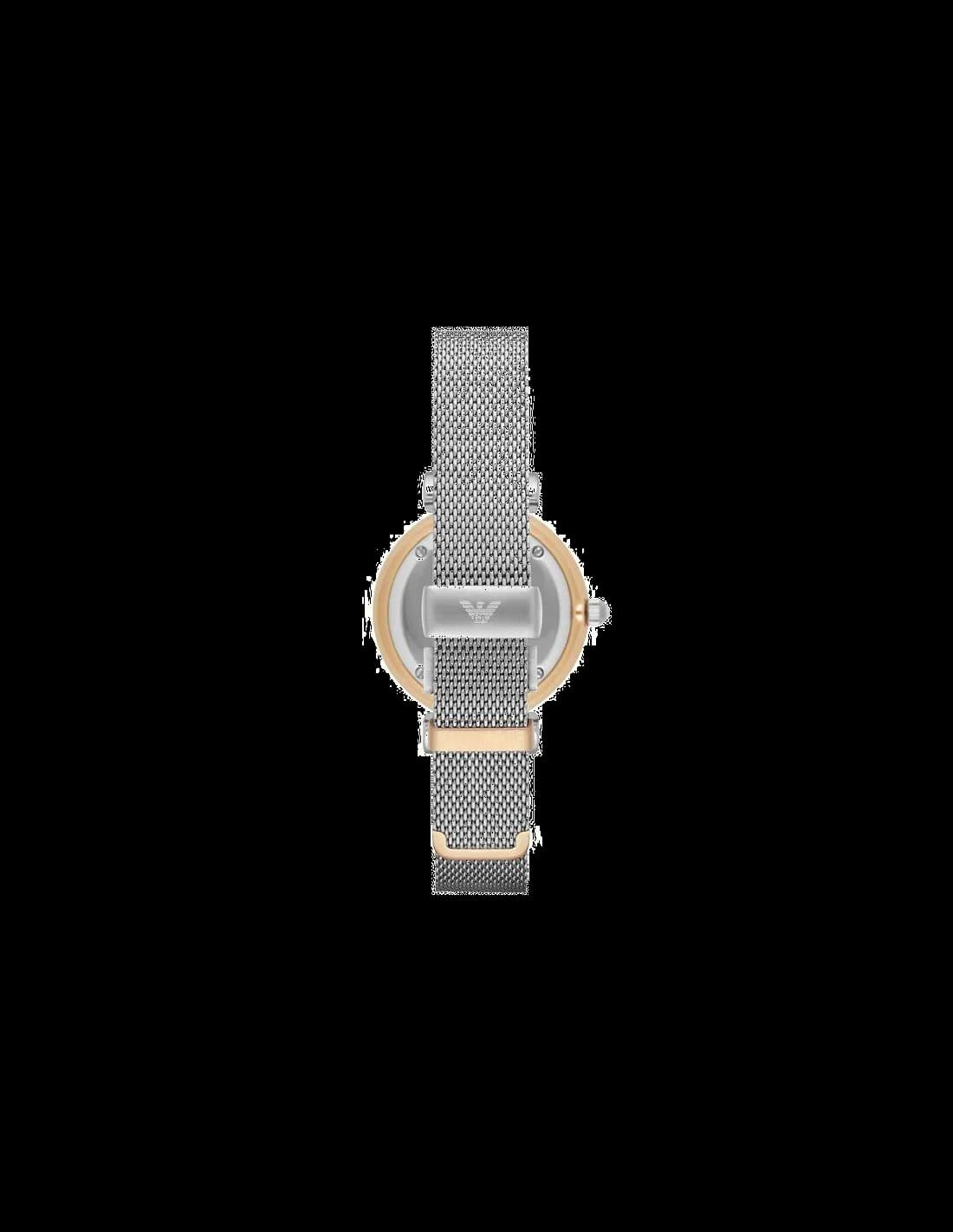 Emporio Armani AR2068 Silver Women's Watch vue 3