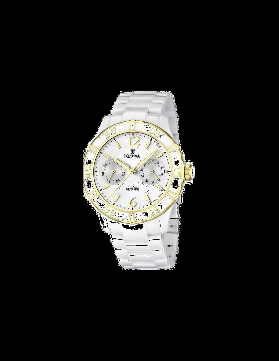 Montre Festina F16634/1 en Céramique Blanche Haute Résistance
