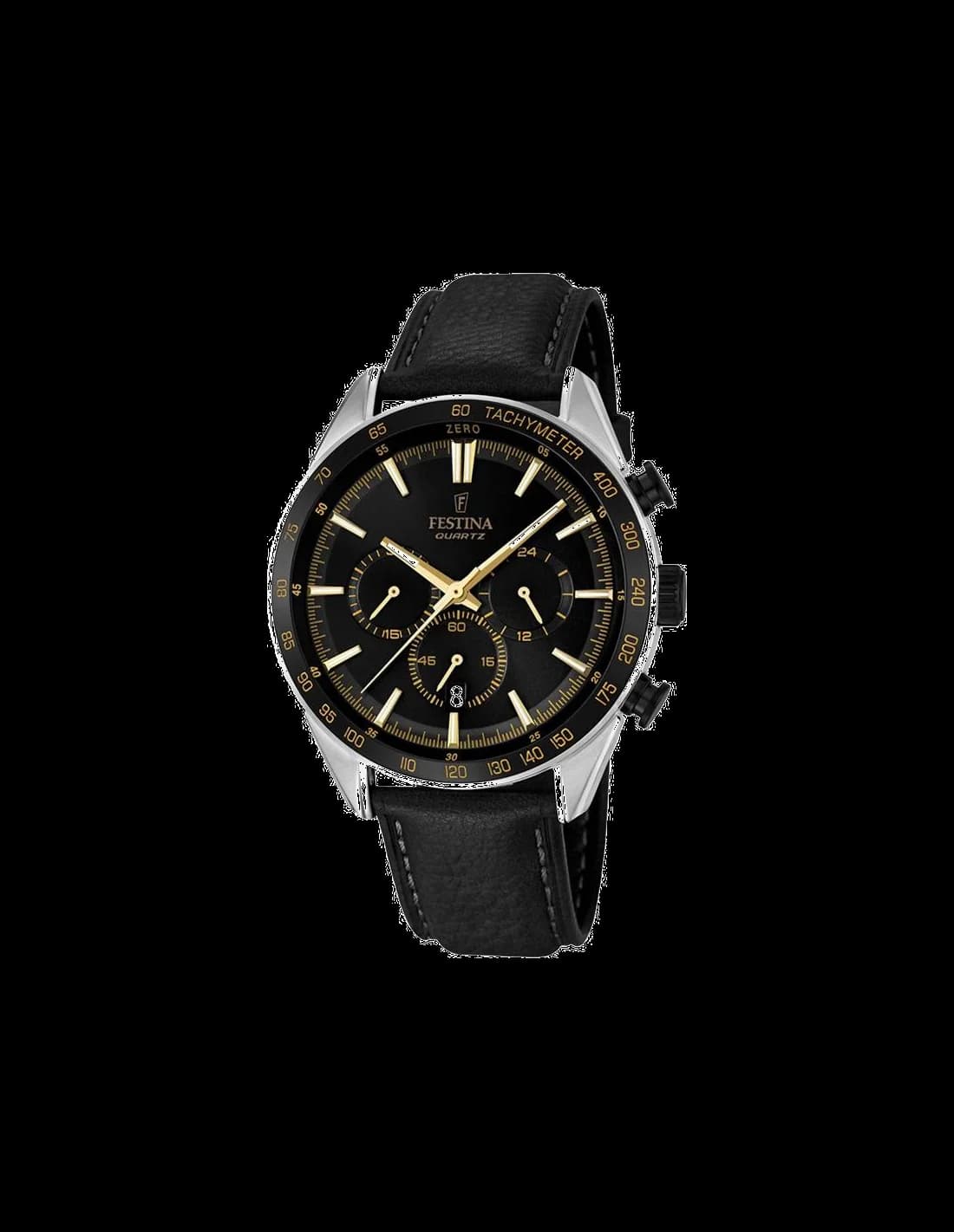 Montre Festina F16844/3 Sport Noir à cadran contrasté