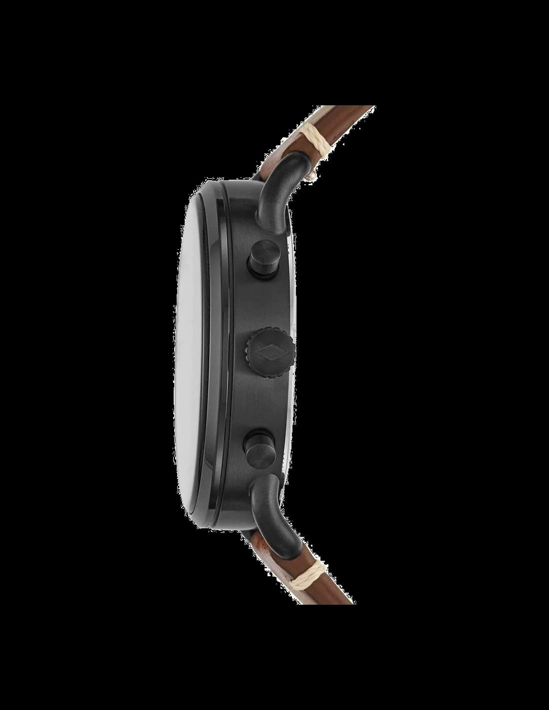 Montre Homme Fossil The Commuter FS5403 bracelet cuir marron vue 2