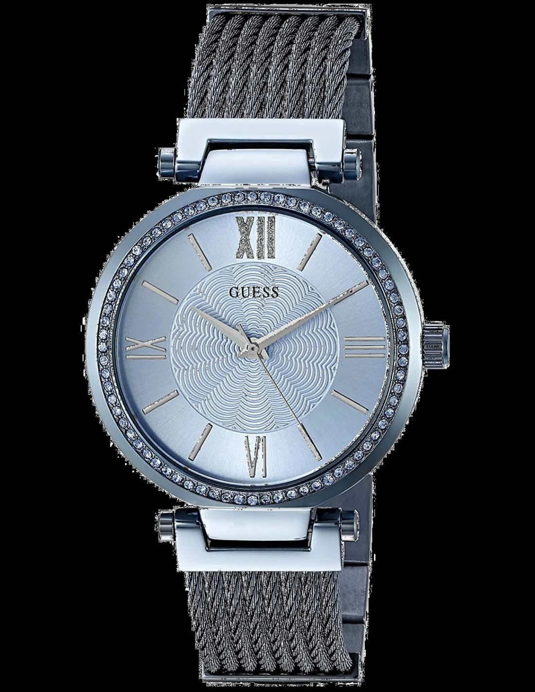 Montre Femme Guess W0638L3 Soho Acier Inoxydable Bleu Azur