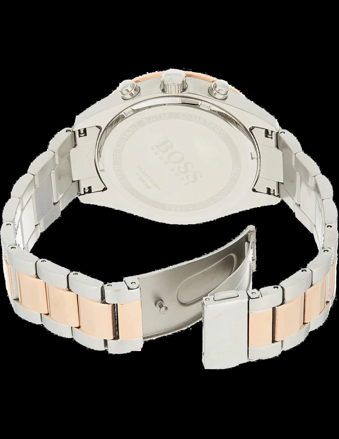 Hugo Boss 1513584 Chronograph Bi-tone Stainless Steel Men's Watch vue 2