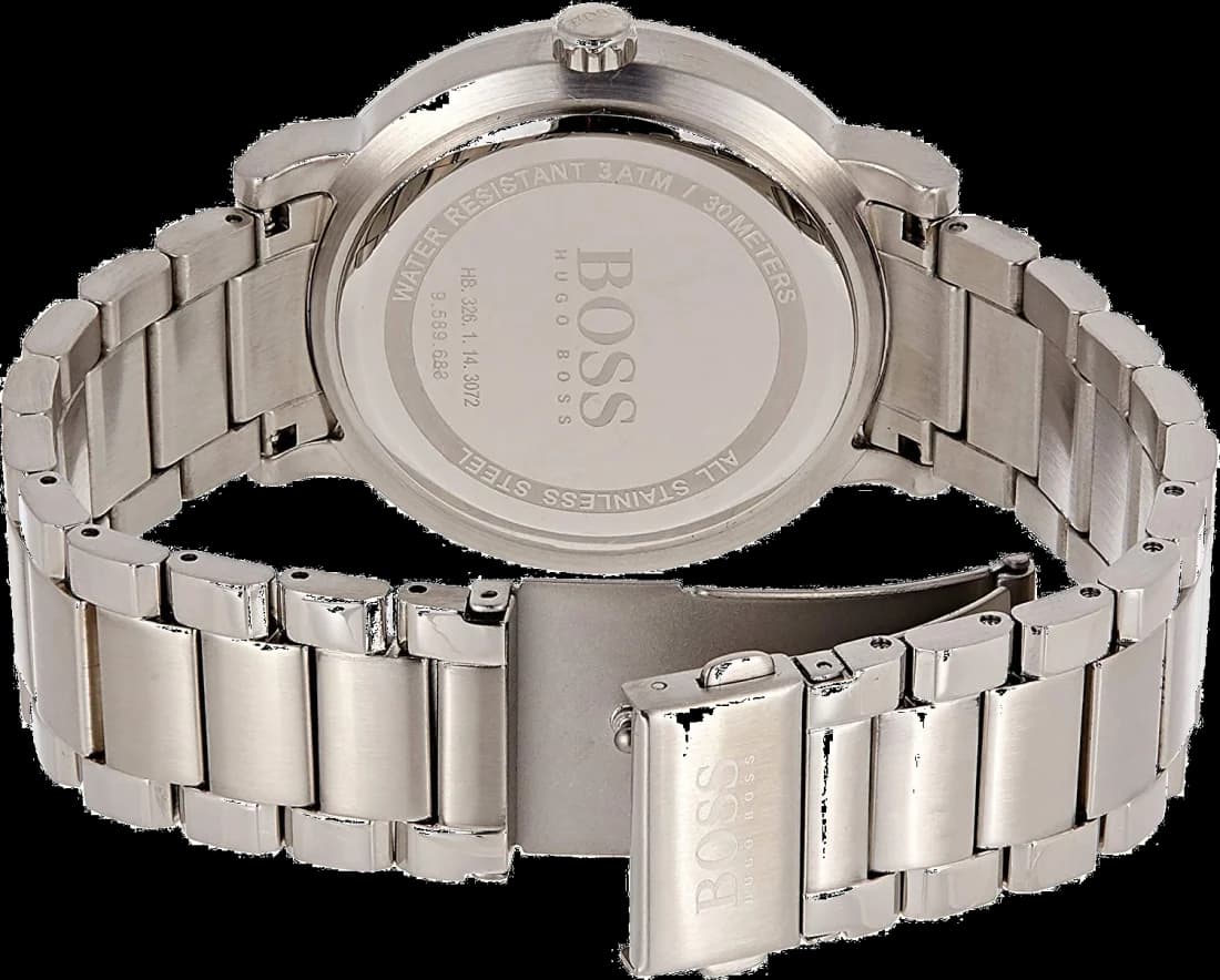Hugo Boss 1513597 Blue Dial Steel Men's Watch 42mm vue 2