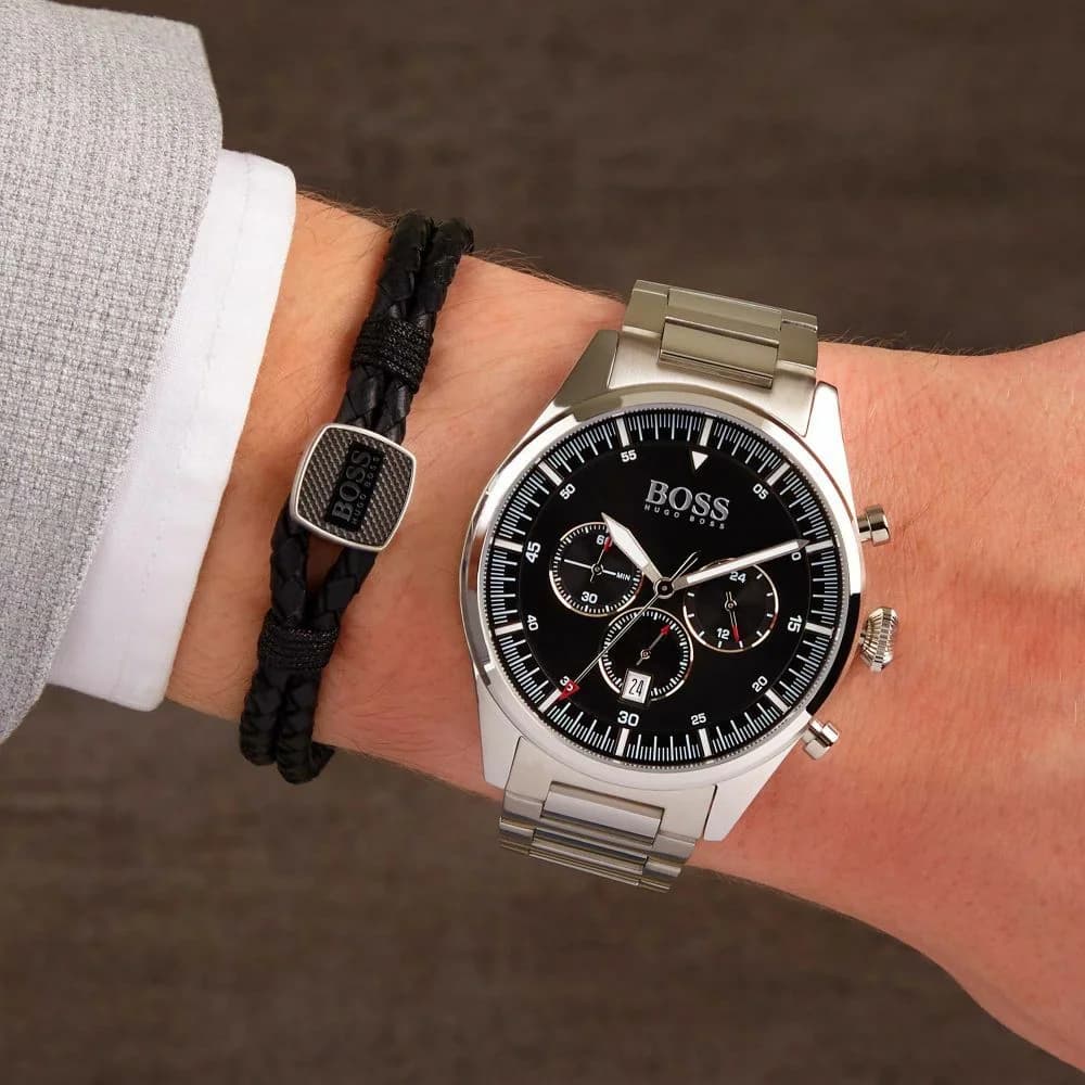 Montre Hugo Boss 1513712 Chronographe en Acier Inoxydable vue 4