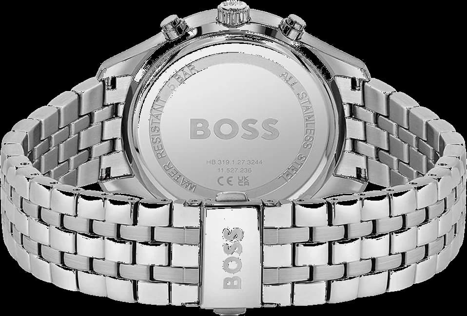 Montre Homme Hugo Boss Associate 1513975 chronographe cadran vert vue 2