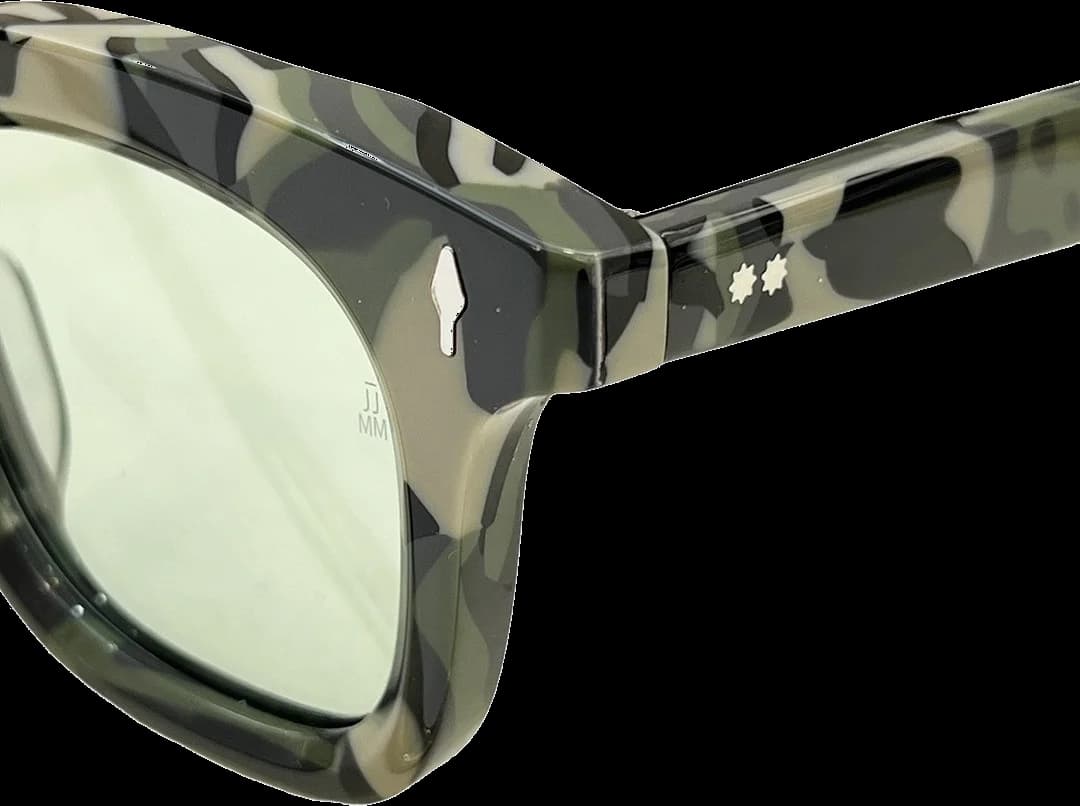 Jacques Marie Mage Devaux Camouflage Acetate Sunglasses vue 6