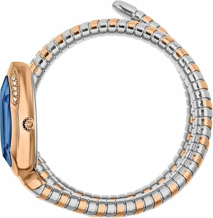 Just Cavalli JC1L224M0095 Two-Tone Blue Dial 34mm Watch vue 2