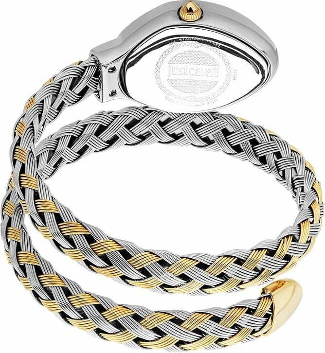 Just Cavalli JC1L264M0065 Two-Tone Steel Green Dial Watch vue 2