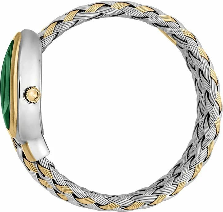 Just Cavalli JC1L264M0065 Two-Tone Steel Green Dial Watch vue 3