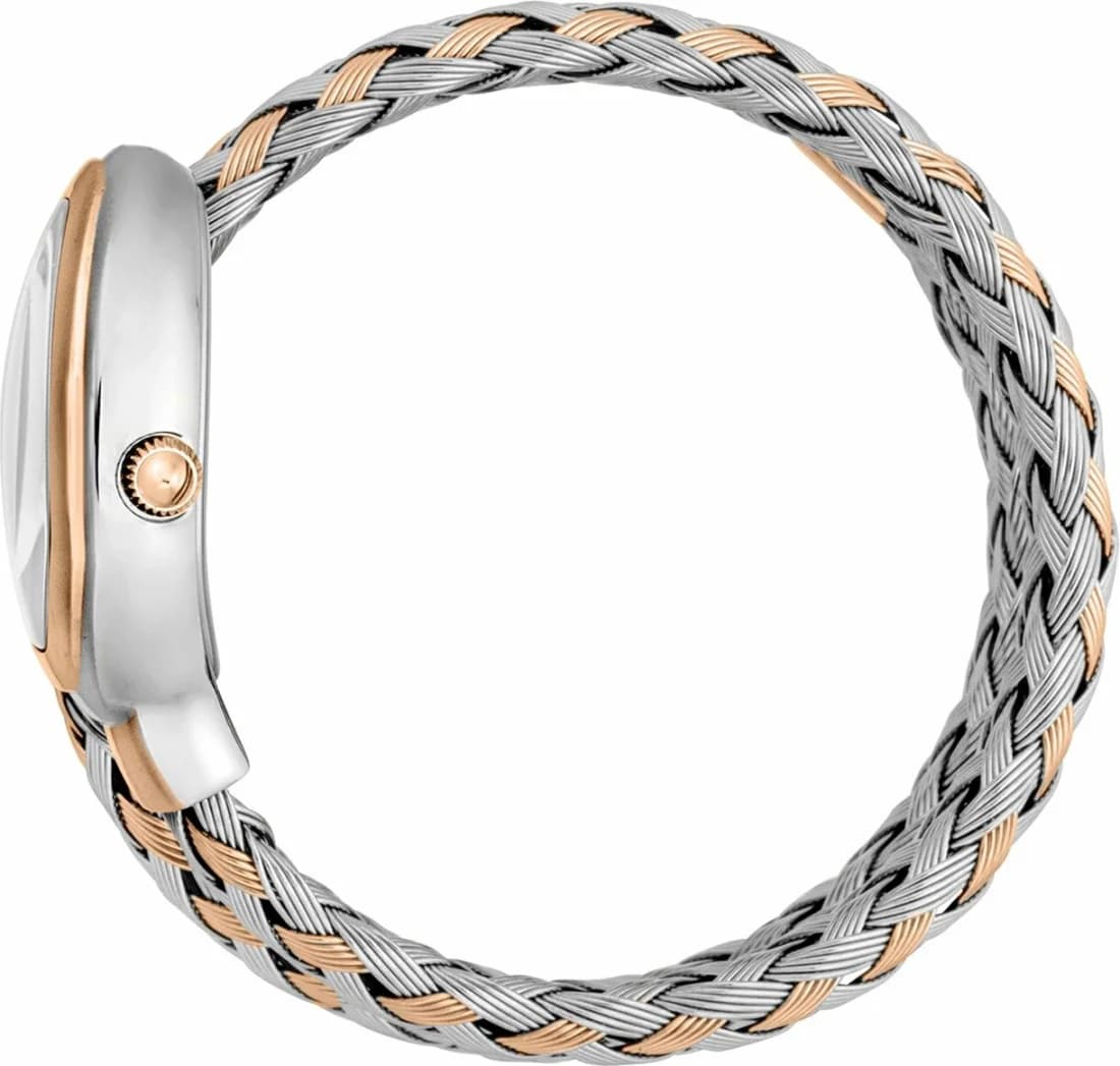 Just Cavalli JC1L264M0075 Two-Tone Serpent Motif Watch vue 3
