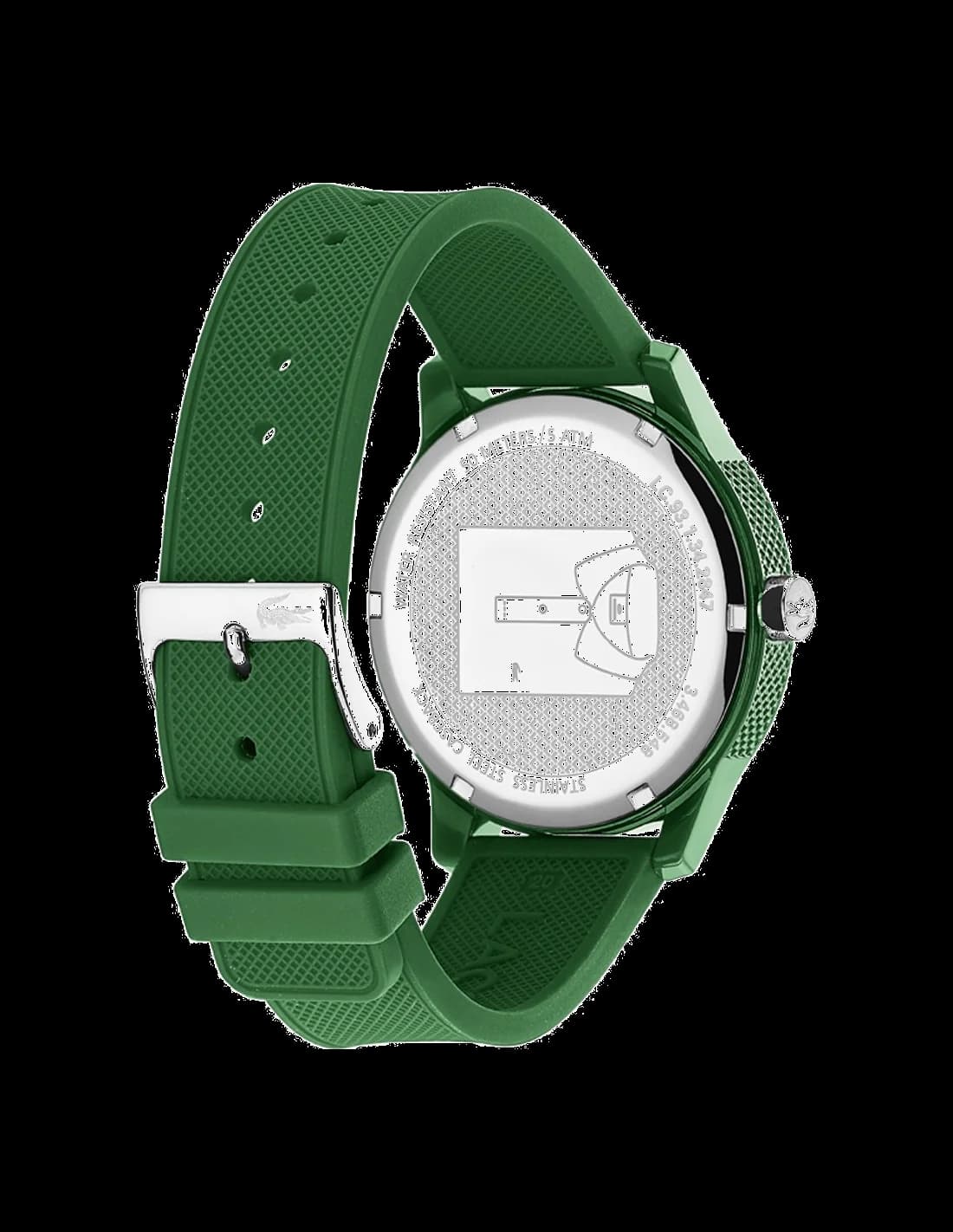 Montre Lacoste 2011023 12.12 en Résine et Silicone Vert vue 2