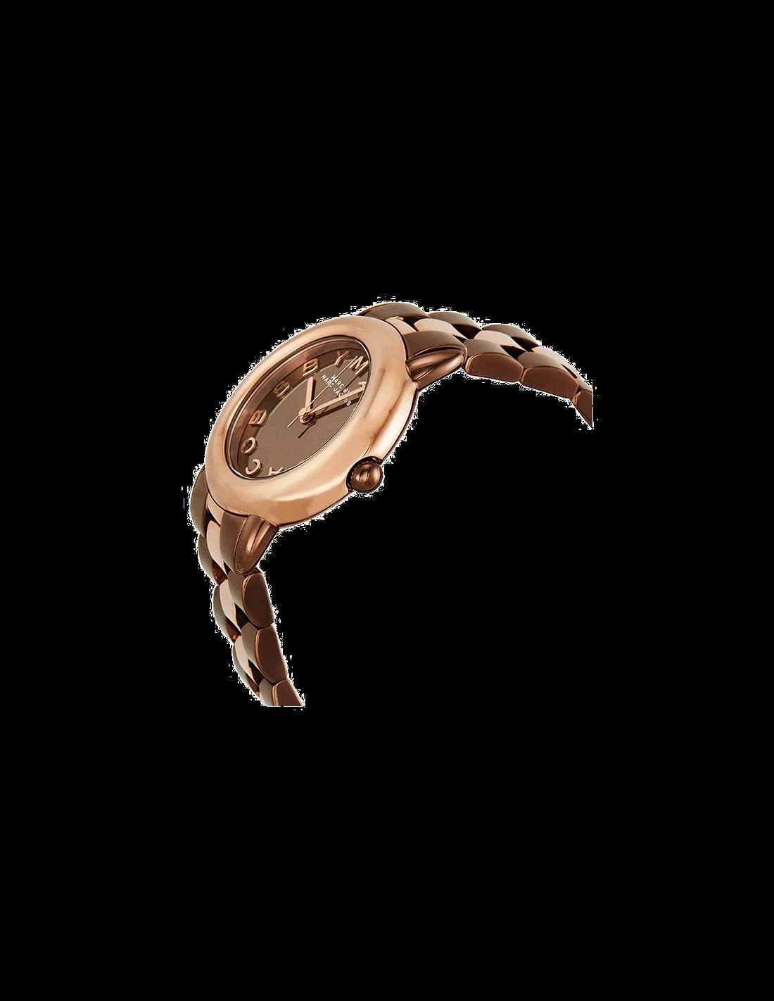 Marc by Marc Jacobs Marci MBM3171 Two-Tone Rose Gold and Brown Women's Watch vue 2