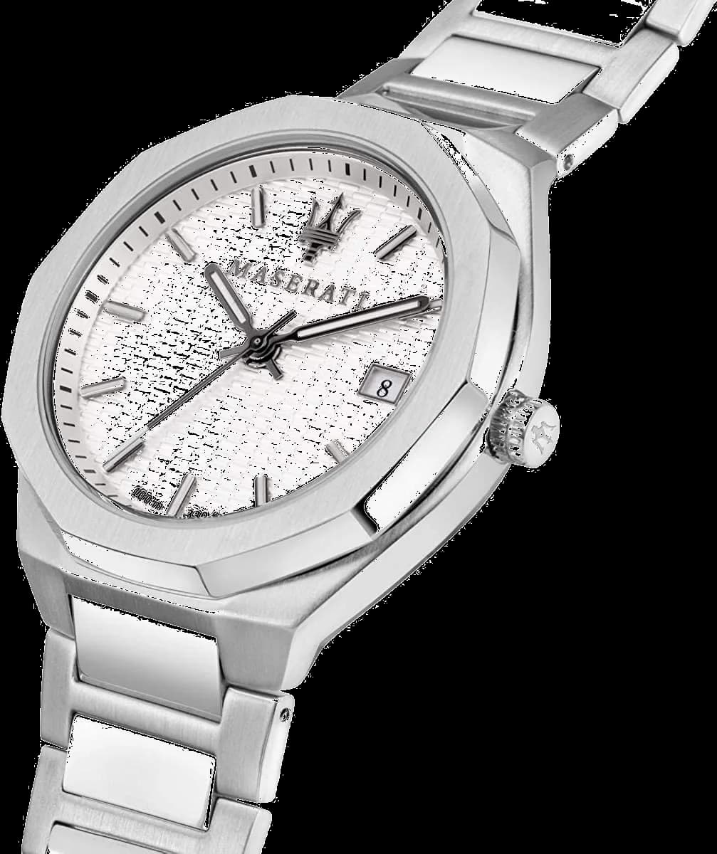 Maserati Stile R8853142005 Round Stainless Steel Men's Watch vue 2