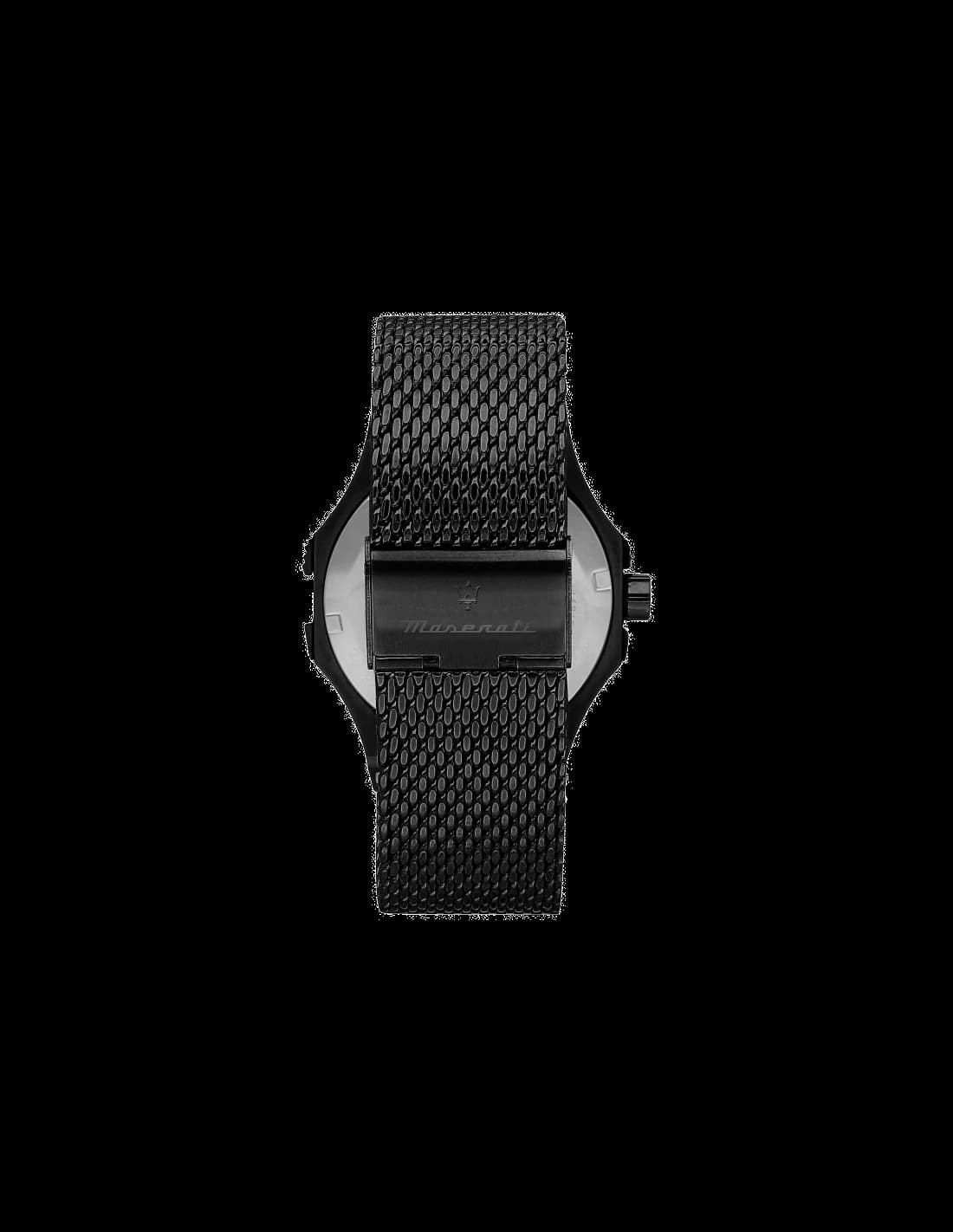 Maserati Potenza Aqua Edition R8853144002 Black Stainless Steel Milanese Mesh Watch vue 4