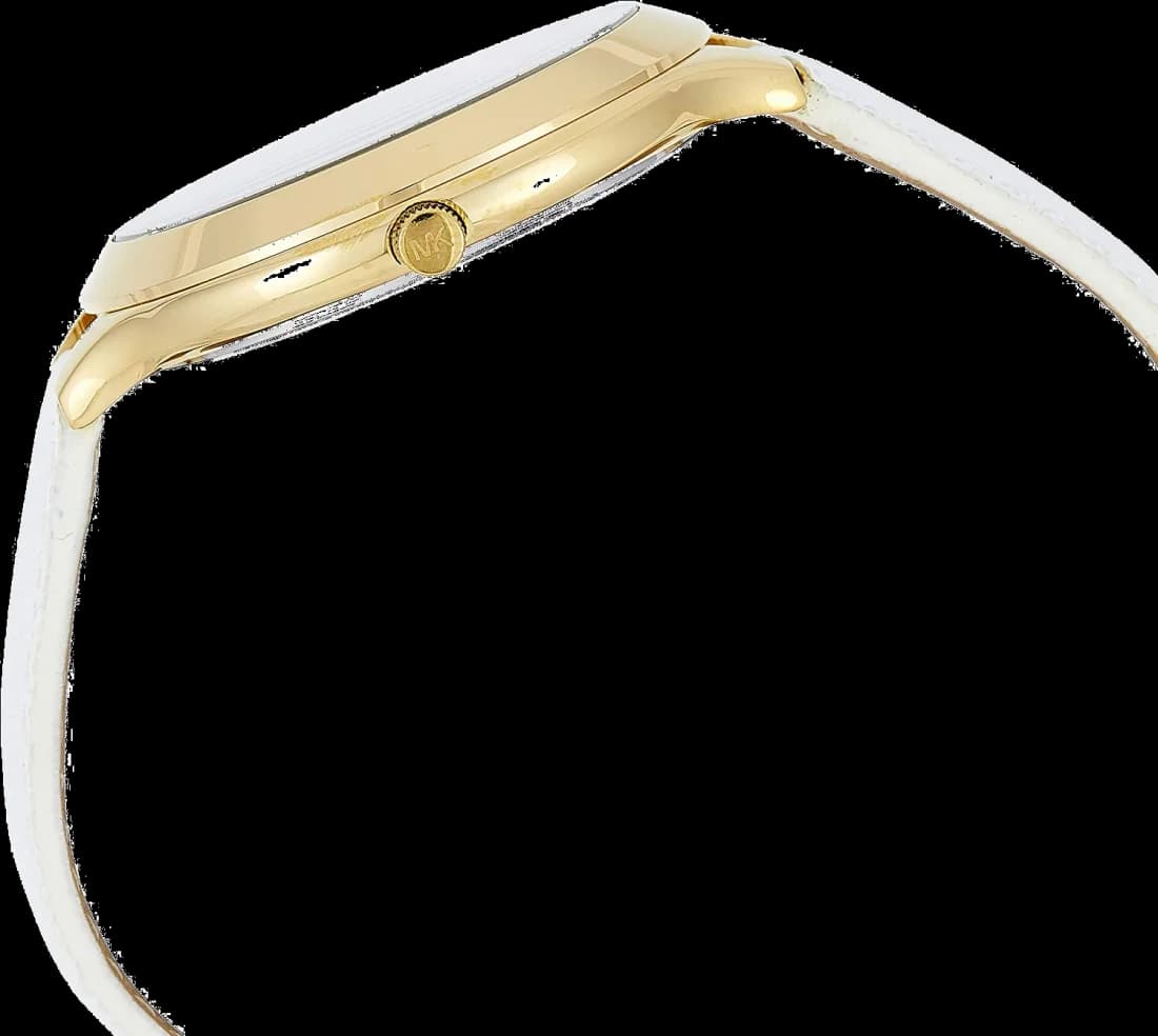 Montre Michael Kors MK2389 Runway Blanche au design épuré