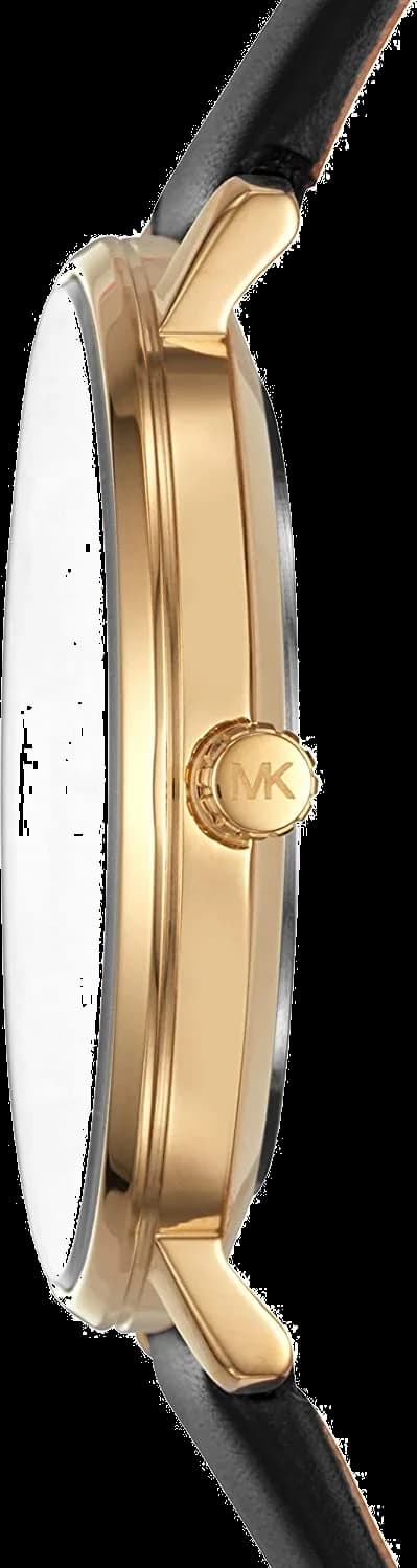 Michael Kors Pyper MK2747 Black Leather Strap Women's Watch vue 3