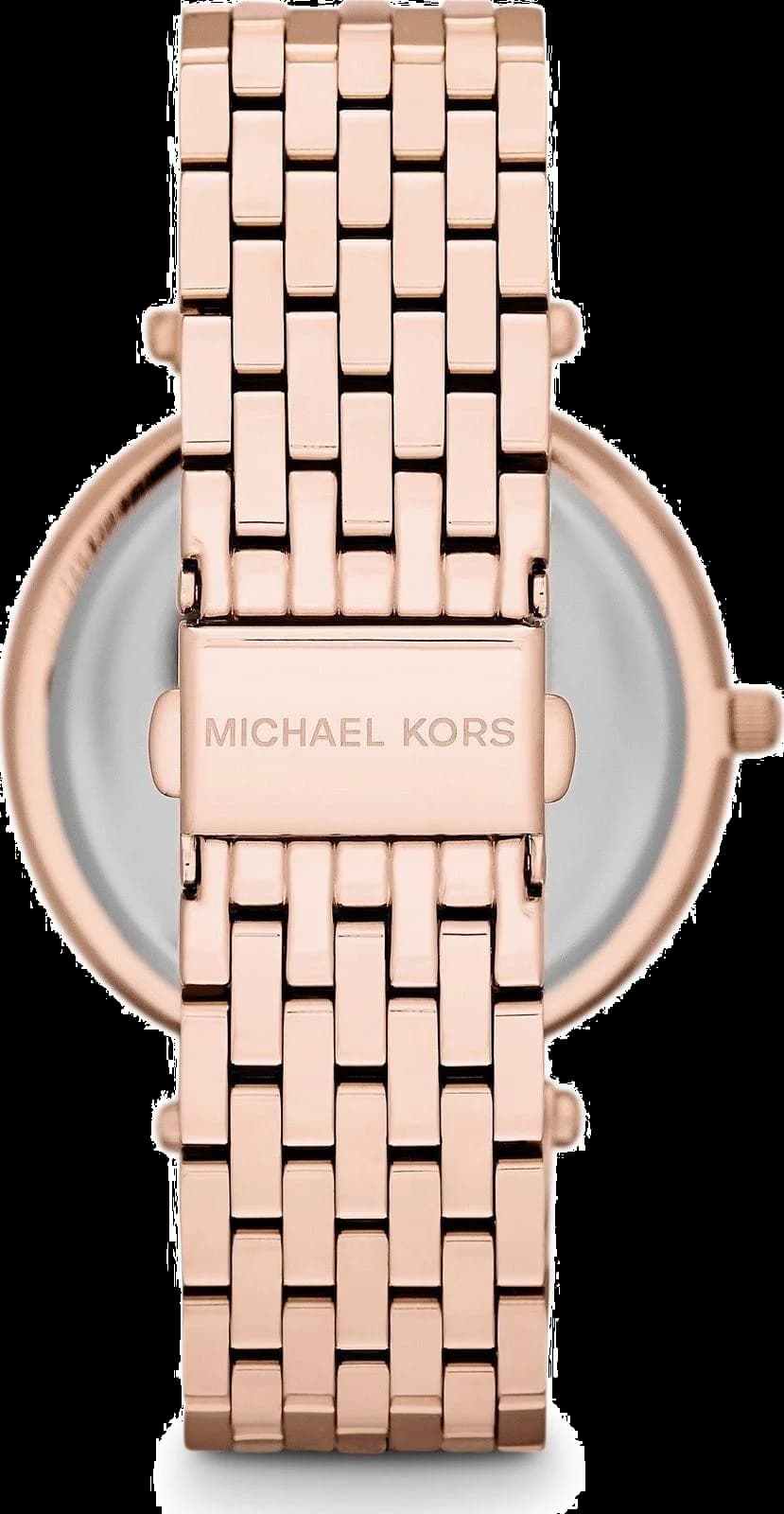 Michael Kors MK3217 Rose Gold Stainless Steel and Crystal Bracelet Watch vue 2