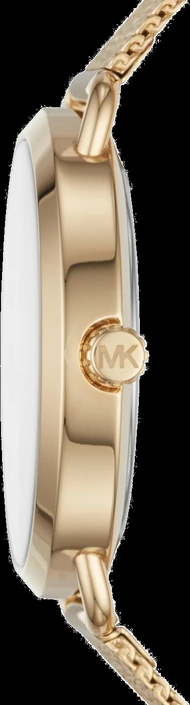 Montre Michael Kors MK3844 Portia en Acier Argenté et Maille Milanaise vue 4