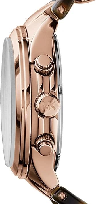 Michael Kors Runway MK4269 Large Link Acetate and Stainless Steel Bracelet Watch vue 2