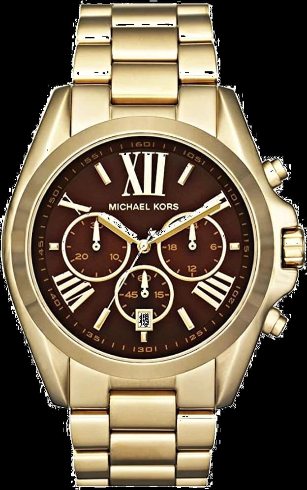Michael Kors MK5502 Bradshaw Chronograph in Gold-Tone Stainless Steel Watch