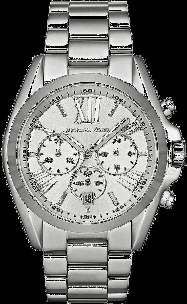 Women's Michael Kors Bradshaw MK5535 Chronograph Steel Watch