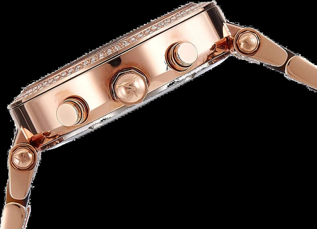 Michael Kors Parker MK5538 Acetate and Stainless Steel Women's Watch vue 2