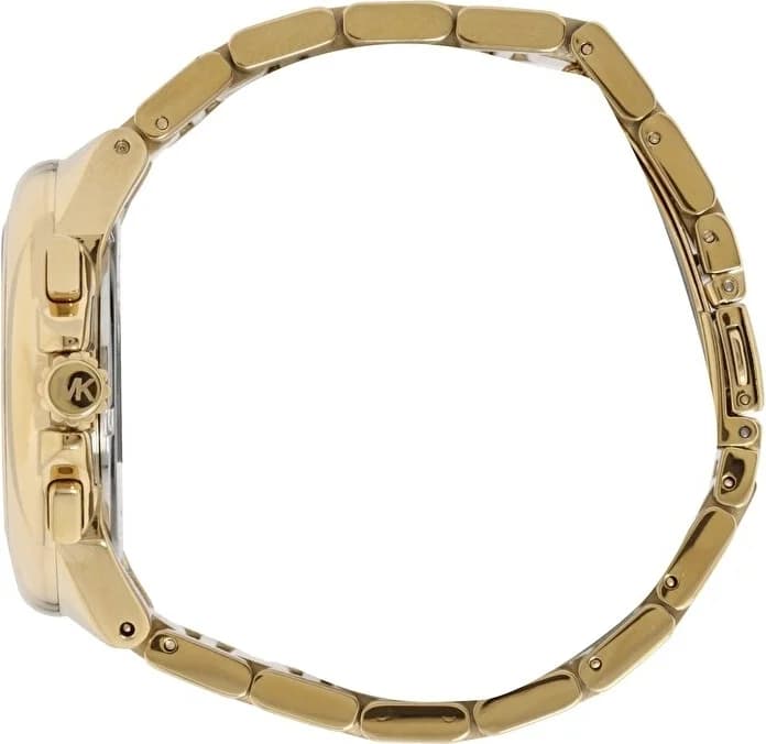 Michael Kors MK5635 Gold Stainless Steel Watch vue 3