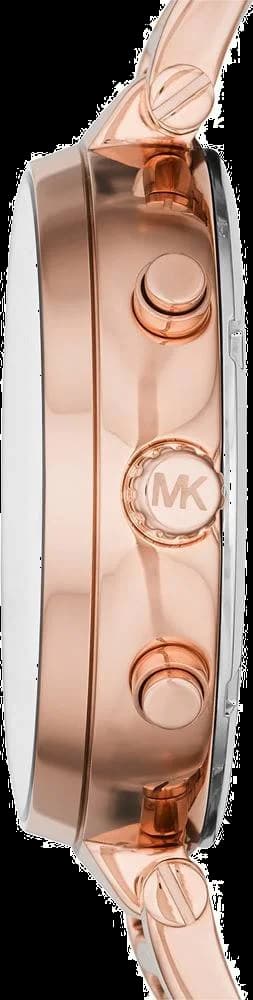 Michael Kors MK6226 Sawyer Rose Gold Steel and Pink Dial Women's Watch vue 2