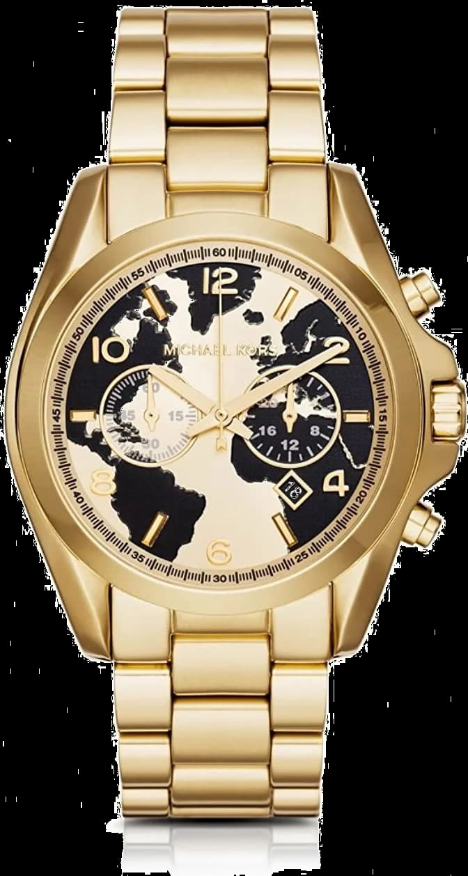 Michael Kors MK6272 Bradshaw Gold-Tone Stainless Steel Chronograph Watch