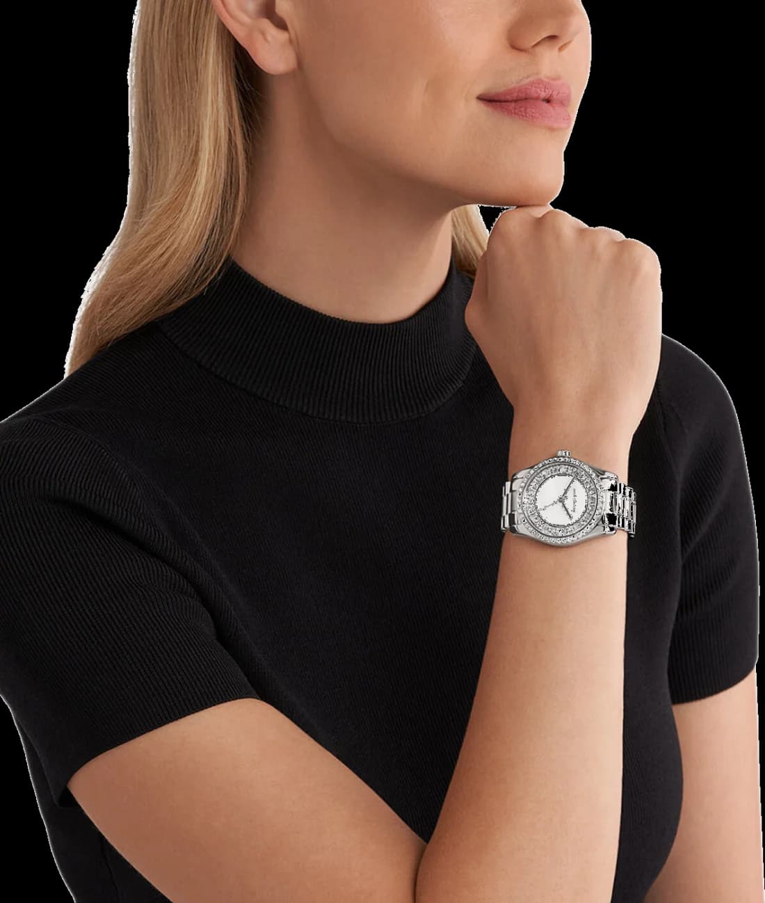 Michael Kors Lexington MK7445 Crystal-Set Dial Women's Watch vue 3