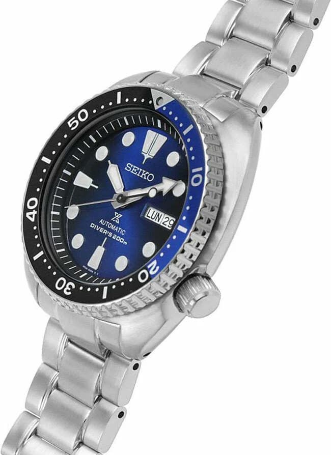 Seiko SRPF15K1 Automatic Stainless Steel Ocean Blue Dial 45mm Watch vue 2