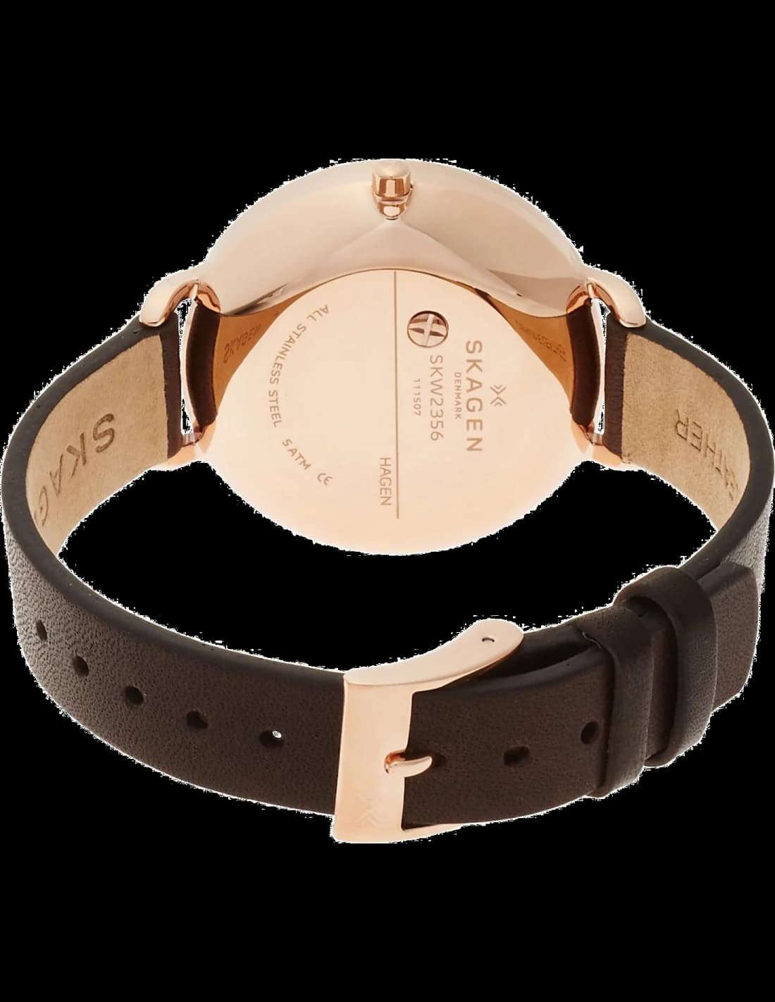 Montre Femme Skagen Hagen SKW2356 Marron vue 3
