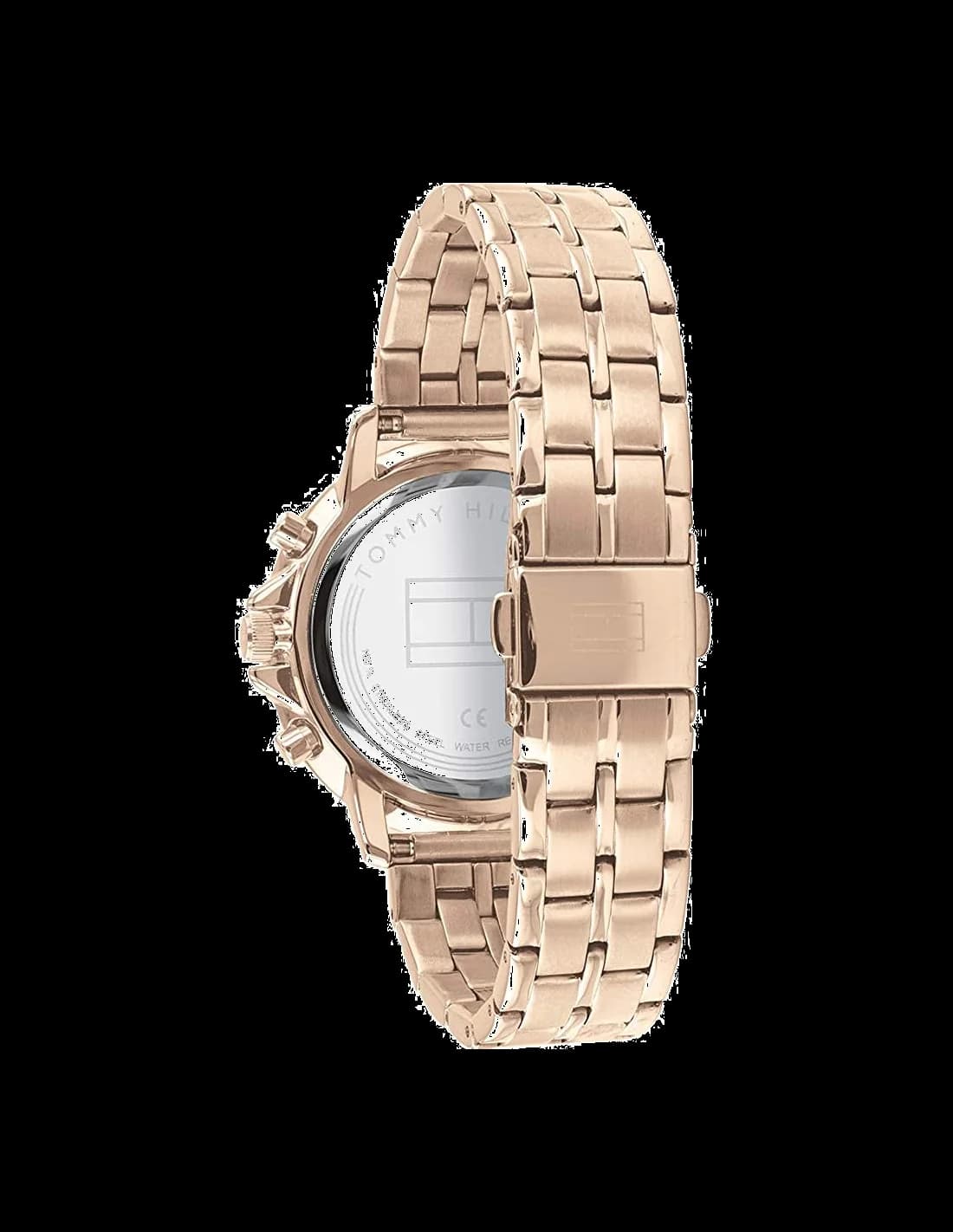 Montre Femme Tommy Hilfiger Madison 1782190 acier doré or rose vue 3