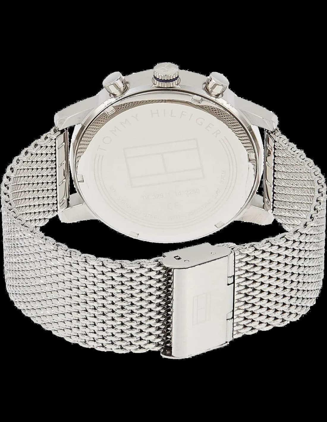 Tommy Hilfiger 1791398 Silver Milanese Mesh Men's Watch vue 3