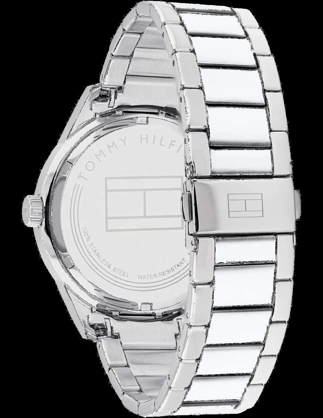 Montre Homme Tommy Hilfiger 1791640 Austin Cadran Bleu et Bracelet Cuir Brun vue 2