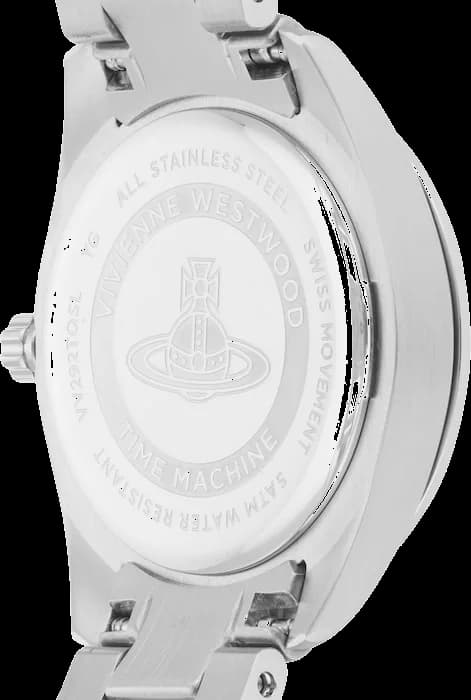 Vivienne Westwood VV292TQSL Fenchurch Stainless Steel Silver Turquoise Dial Women's Watch vue 3