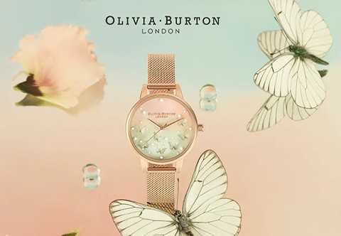 Montre Olivia Burton : décodage de la signature Abeille 3D, calibres et collections (Lucky Bee, Maille milanaise)
