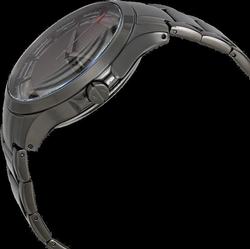 Armani Exchange AX2188 côté fond de boîtier noir